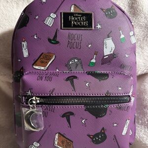 Disney’s Hocus Pocus Bioworld Hard Tag Mini Backpack: NWT